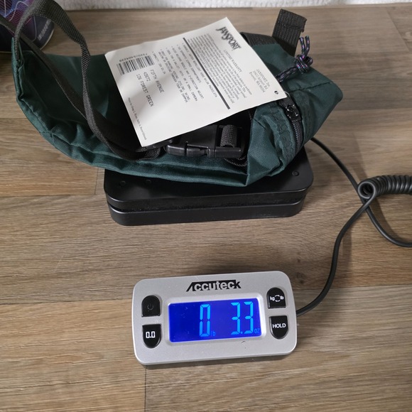 VTG Jansport Fifth Avenue Fanny Pack Belt Bag Forest Green Quality Outdoor Gear - Picture 12 of 12